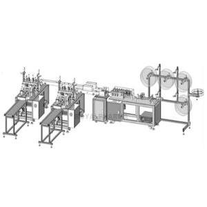 Surgical mask making machine